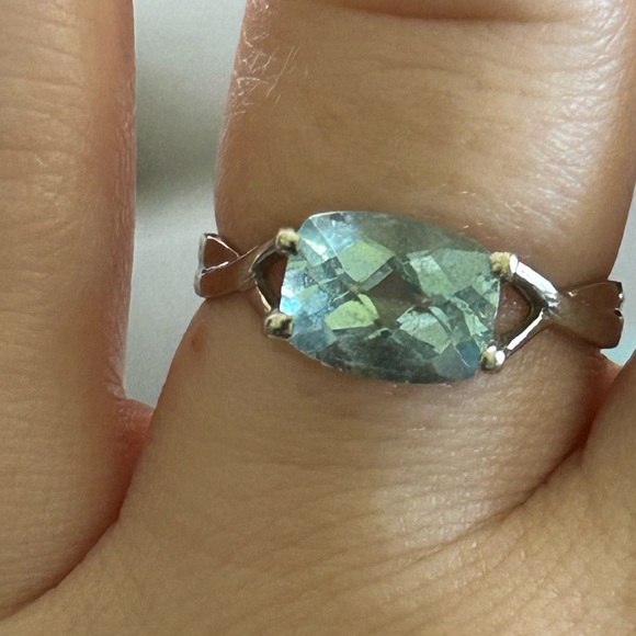 Beautiful aqua ring. - Picture 2 of 5